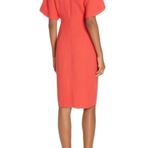 Lewit - V-Neck Crepe Dress